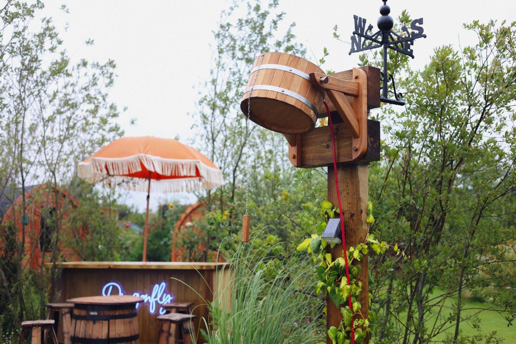 Dragonfly Glamping Spa Retreat Ashford  Exteriör bild