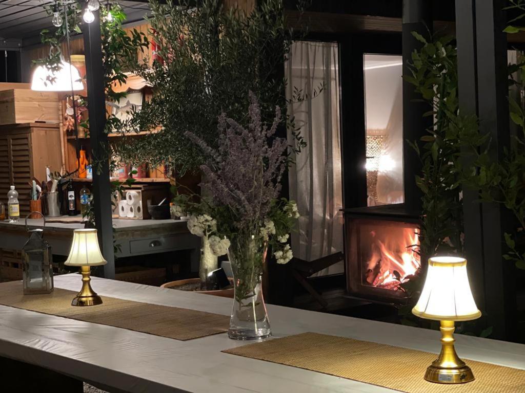 Dragonfly Glamping Spa Retreat Ashford  Exteriör bild